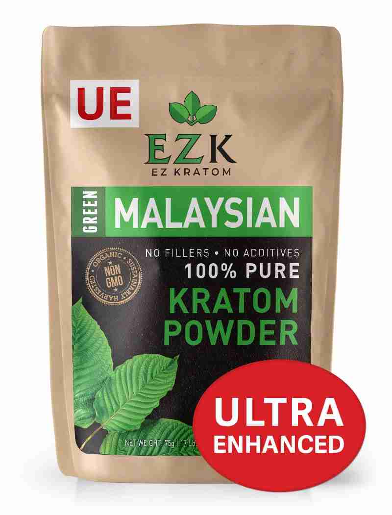Green Malaysian Enhanced Kratom Powder