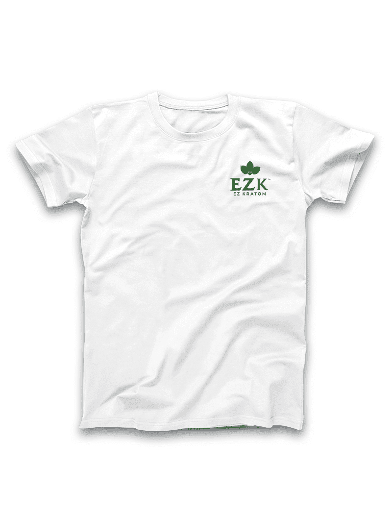 EZ Kratom White T-shirt