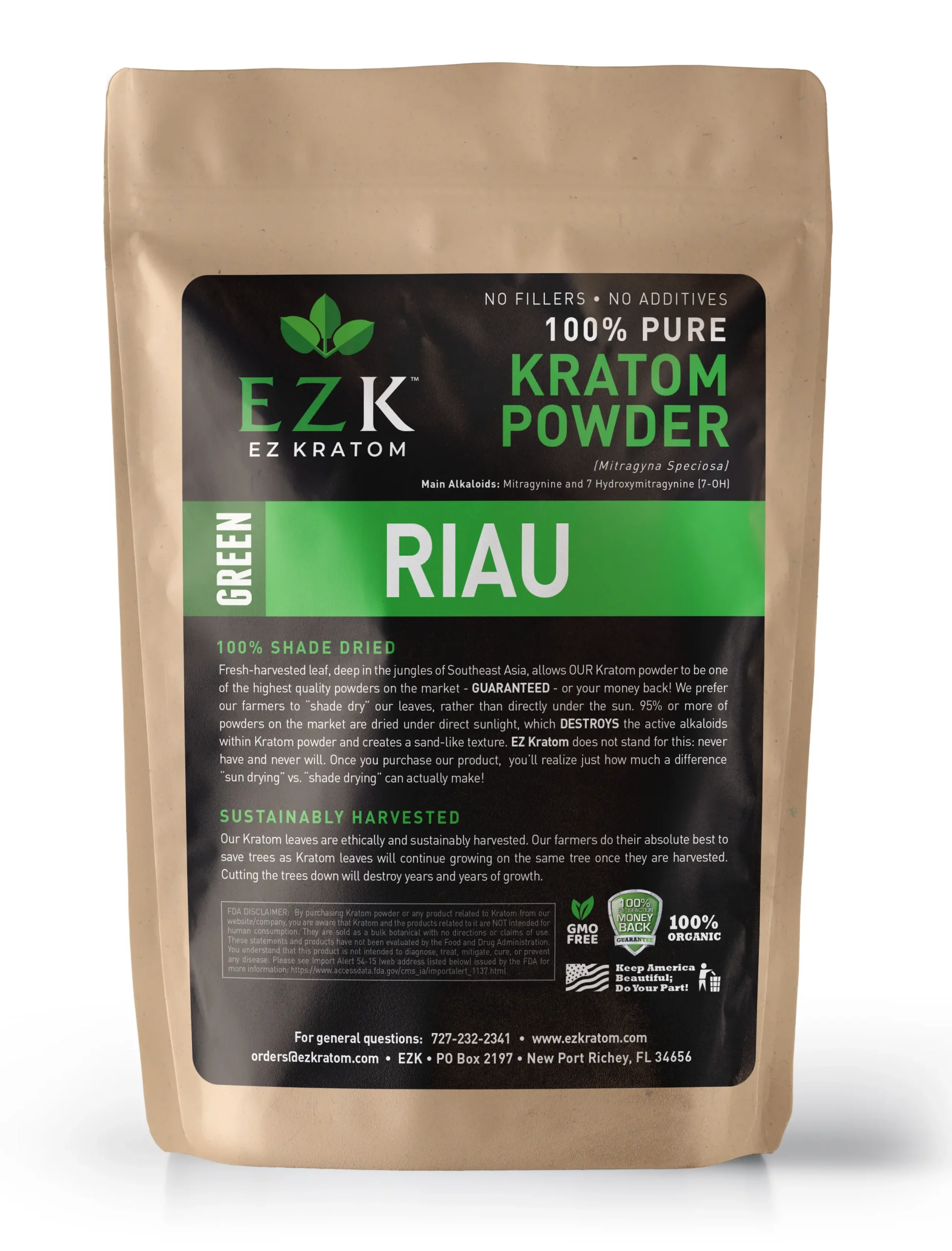 ULTRA ENHANCED Green Riau Kratom Powder - Image 2