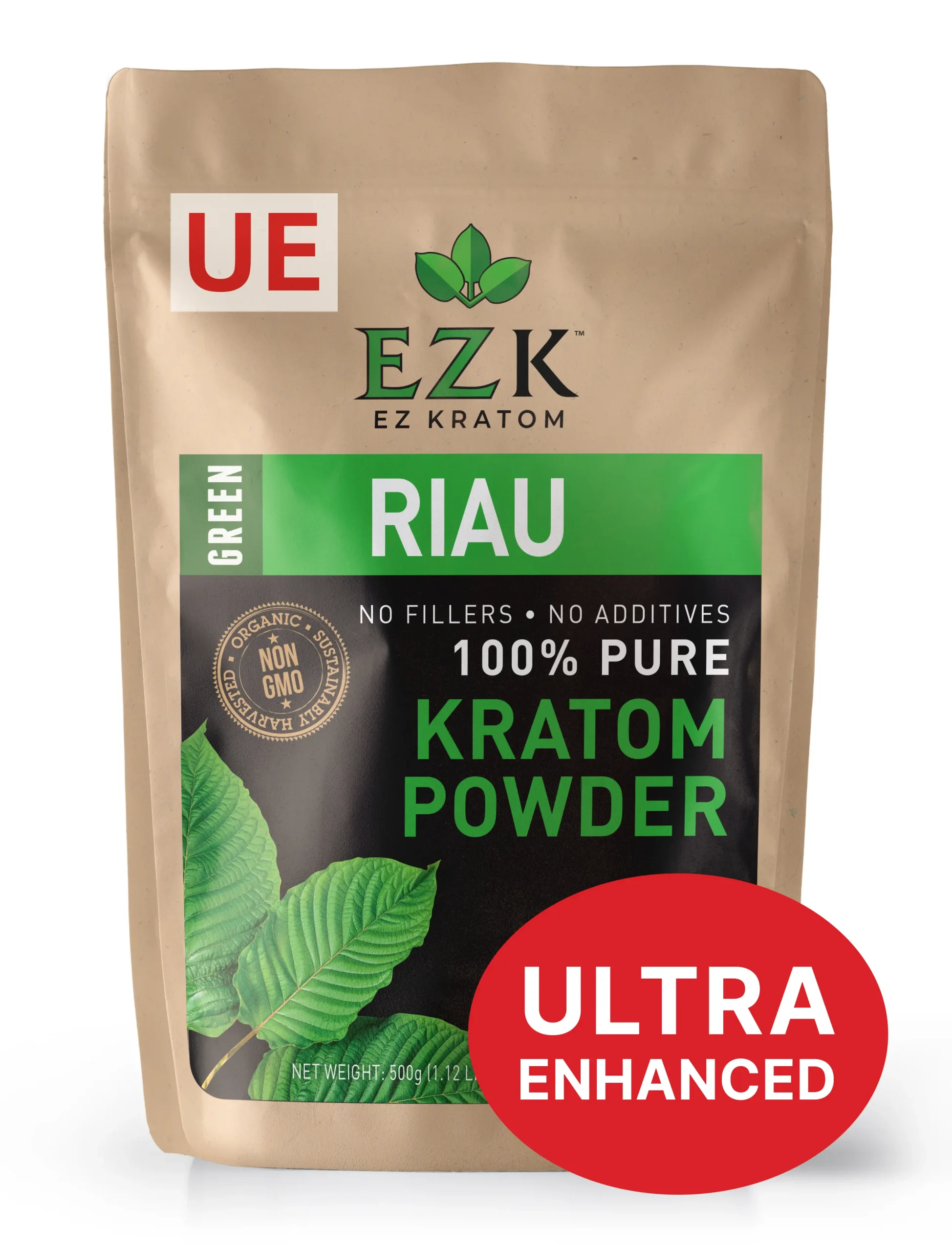 ULTRA ENHANCED Green Riau Kratom Powder