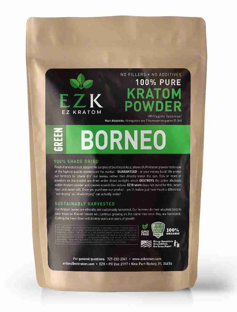 kratom powder for sale | green borneo kratom powder extract tea