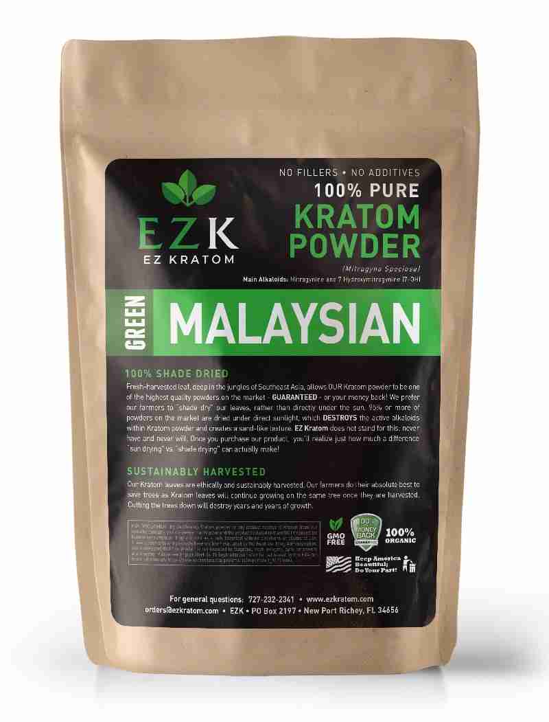 green malaysian kratom powder | Mitragyna Speciosa Leaf Powder